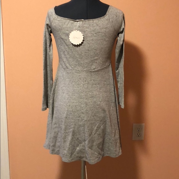 Women’s grey long sleeve dress - Picture 2 of 4
